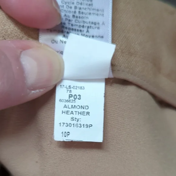 Talbots Tan Pants - Picture 6 of 7